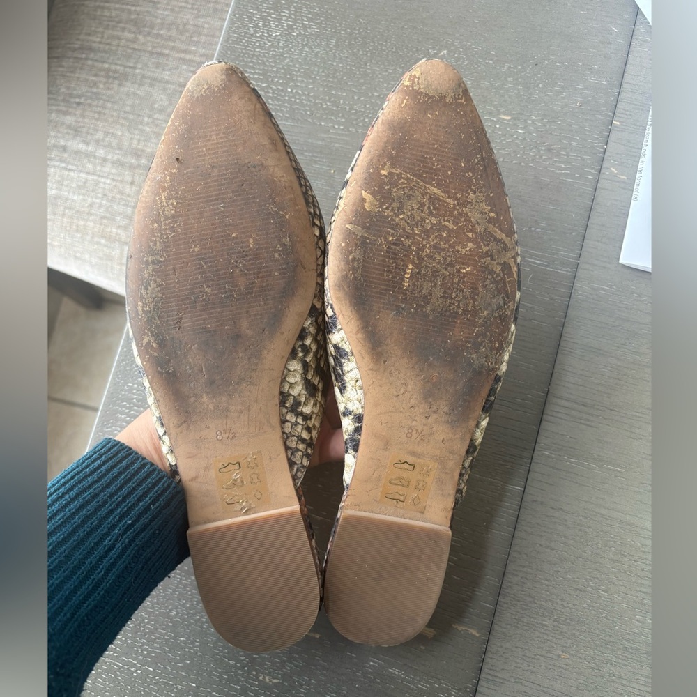 Madewell Leather Mules Size 8.5 - Picture 2 of 2